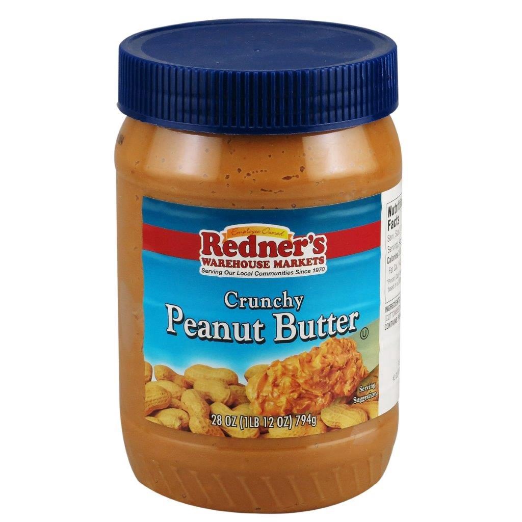 slide 1 of 1, Rwm Crunchy Peanut Butter - 28 oz, 28 oz