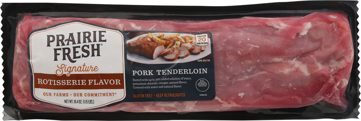 slide 9 of 13, Prairie Fresh Prairie Rotisserie Tenderloin, 18.4 oz