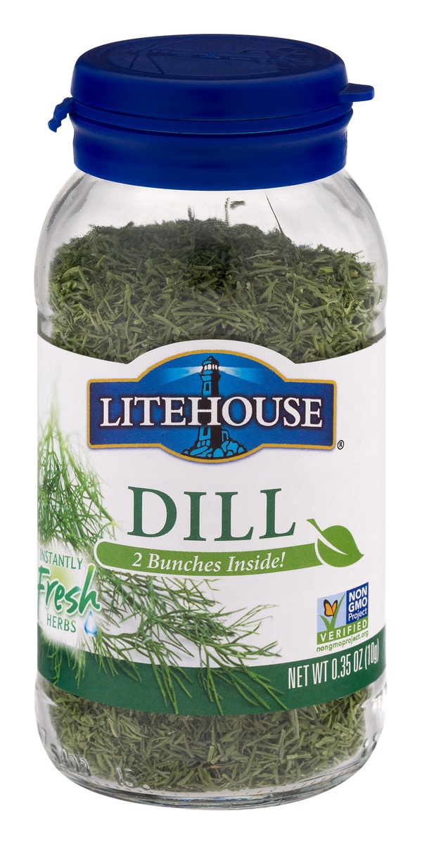 slide 1 of 7, Litehouse Dill Instantly Fresh Herbs, 0.35 oz