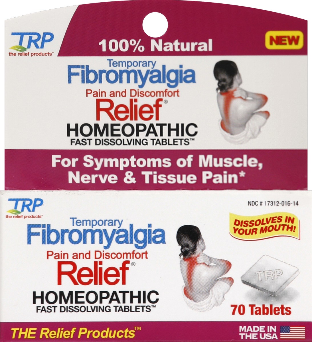 slide 1 of 4, Relief Products Fibromyalgia Relief 70 ea, 70 ct