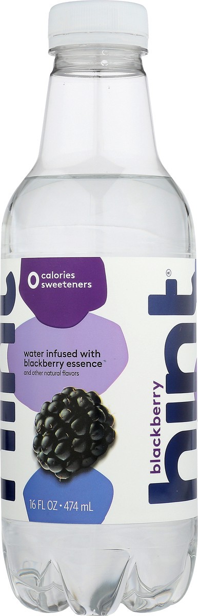 slide 5 of 9, Hint Blackberry Water 16 oz, 16 oz