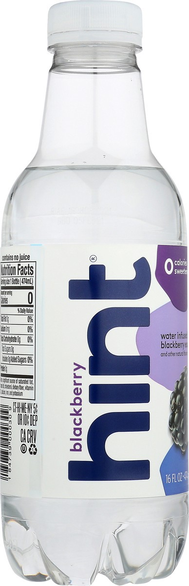 slide 2 of 9, Hint Blackberry Water 16 oz, 16 oz
