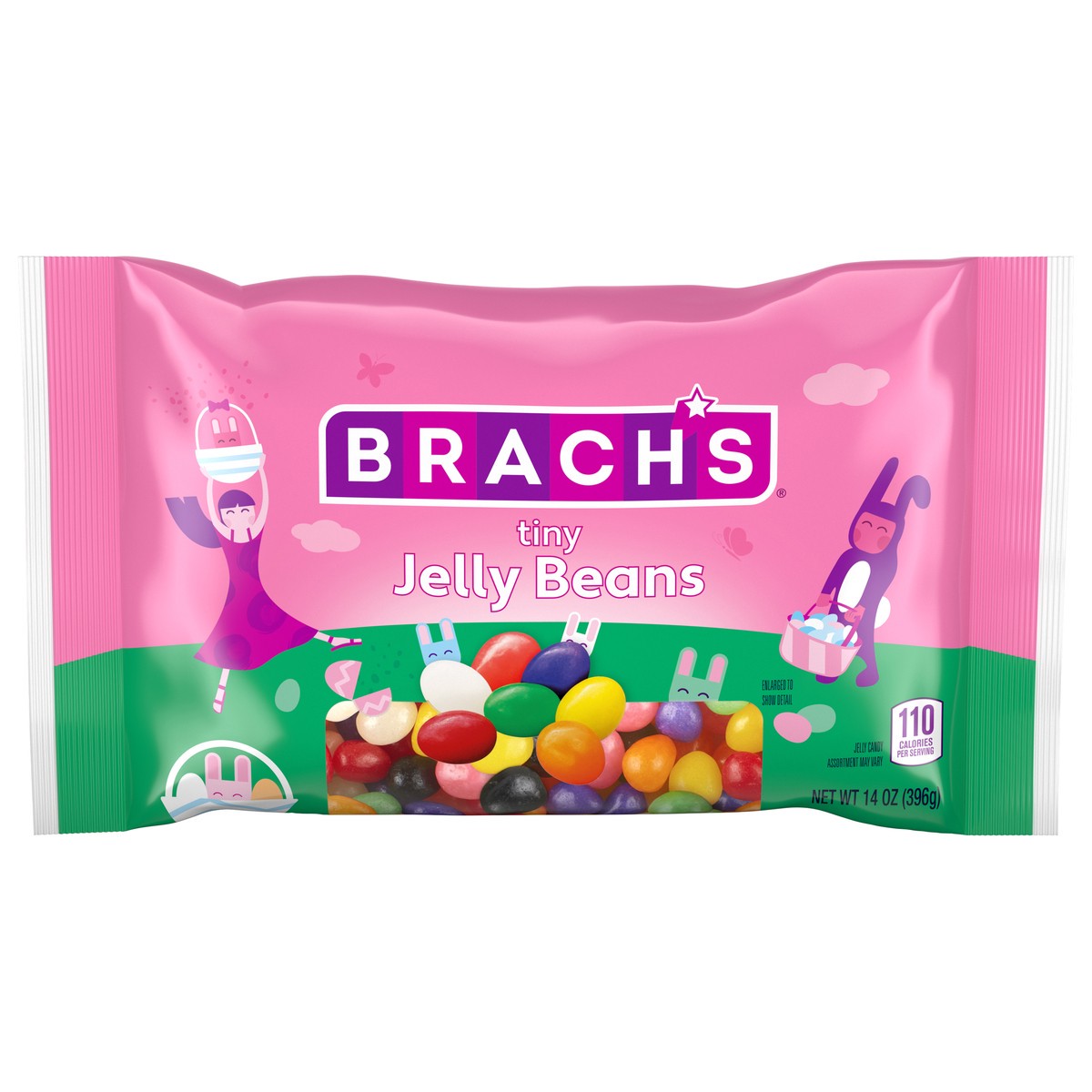 slide 1 of 9, Brach's 12143 157765 Tiny Jelly Beans 14 oz, 14 oz