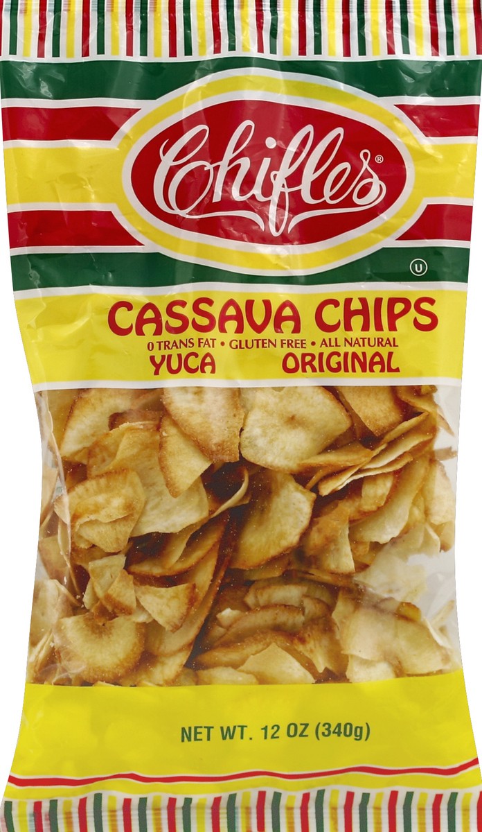 slide 4 of 13, Chifles Cassava Chips 10 oz, 12 oz