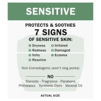 slide 11 of 22, Olay Sensitive Face Moisturizer Cream, 1.7 fl oz Fragrance Free Soothing Skin Care Treatment with Colloidal Oatmeal, 1.7 oz