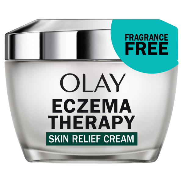 slide 22 of 22, Olay Sensitive Face Moisturizer Cream, 1.7 fl oz Fragrance Free Soothing Skin Care Treatment with Colloidal Oatmeal, 1.7 oz