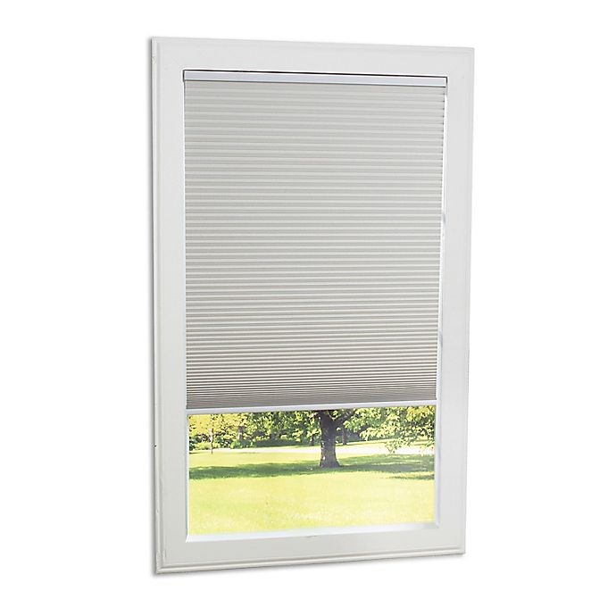 slide 6 of 7, Eco HOME Blackout Cordless Cellular Shade - Ivory, 36.5 in x 72 in
