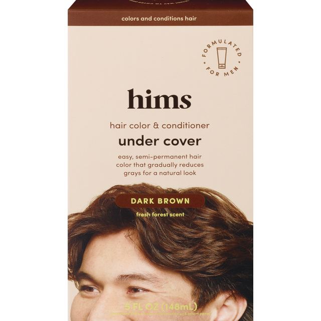 slide 1 of 1, hims Hair Color - Dark Brown - 5 fl oz, 5 fl oz