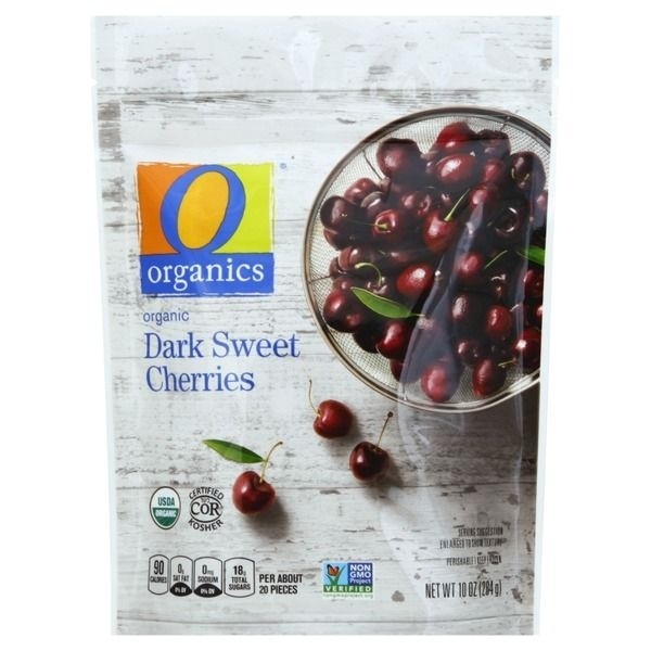 slide 1 of 1, O Organics Organic Cherries Dark Sweet, 