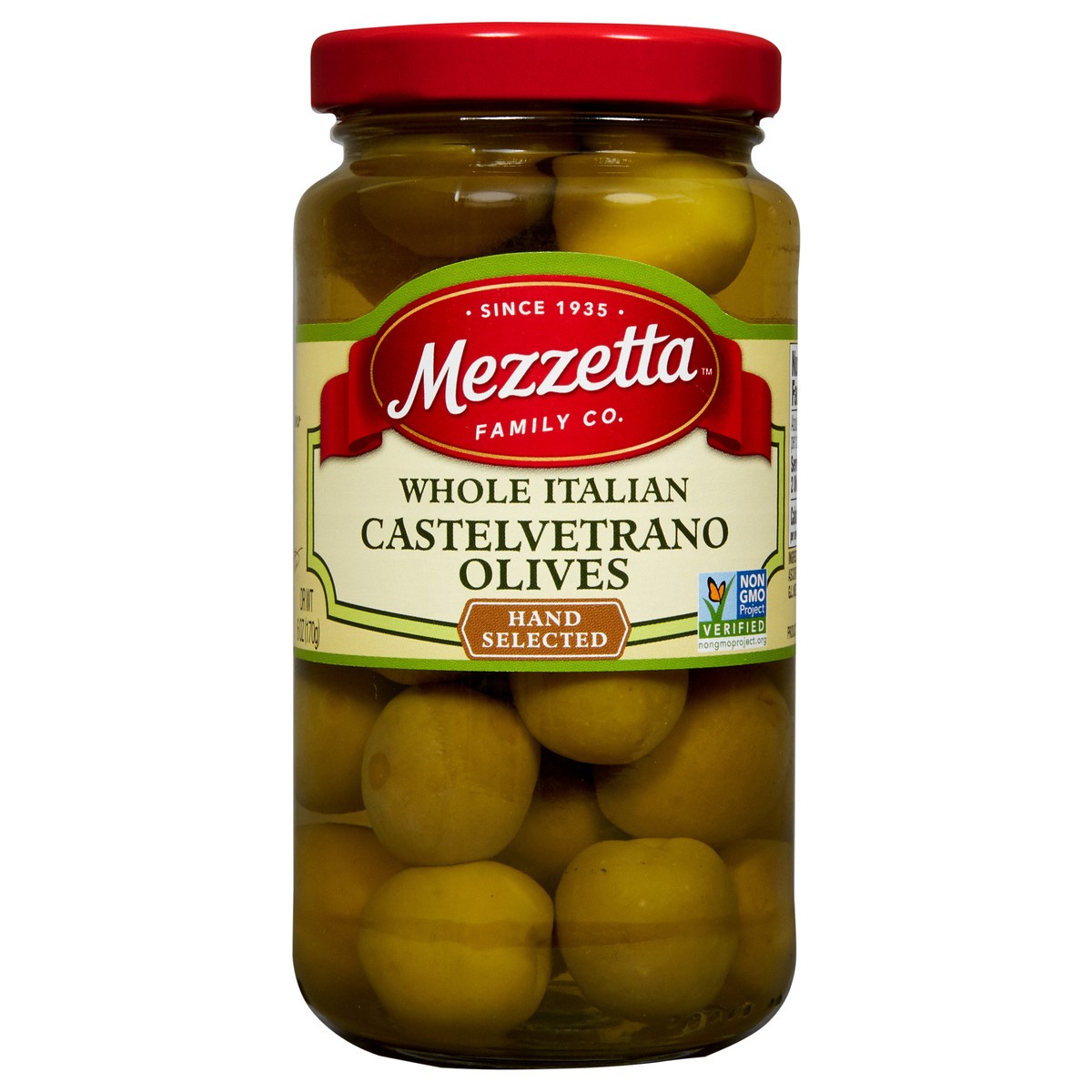 slide 1 of 10, Mezzetta Castelvetrano Olives, 6 oz