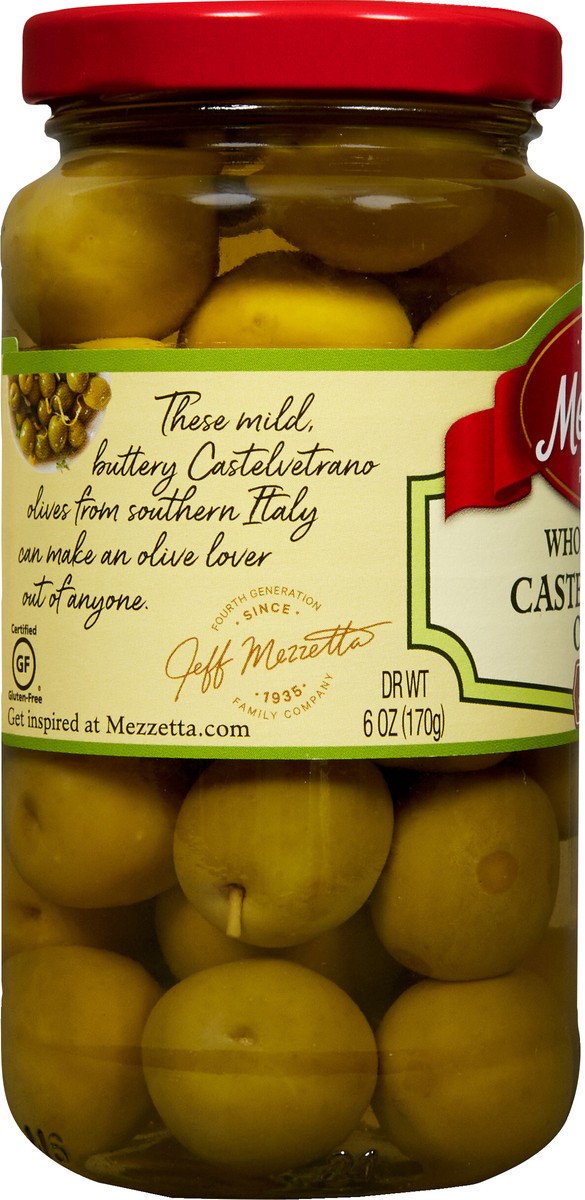 slide 5 of 10, Mezzetta Castelvetrano Olives, 6 oz