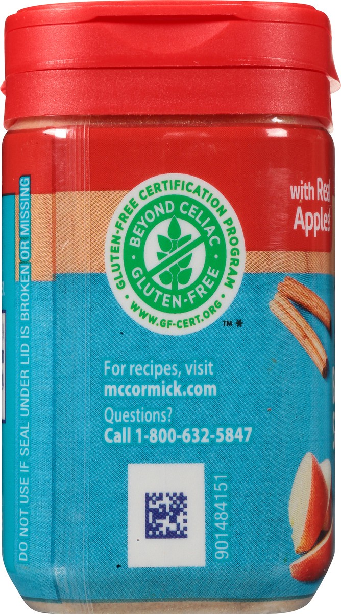 slide 7 of 10, McCormick Good Morning Apple Cinnamon Breakfast Seasoning 2.22 oz. Bottle, 2.22 oz