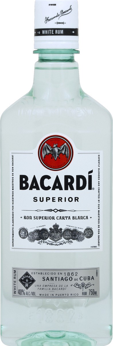 slide 1 of 5, Bacardi Rum 750 ml, 750 ml