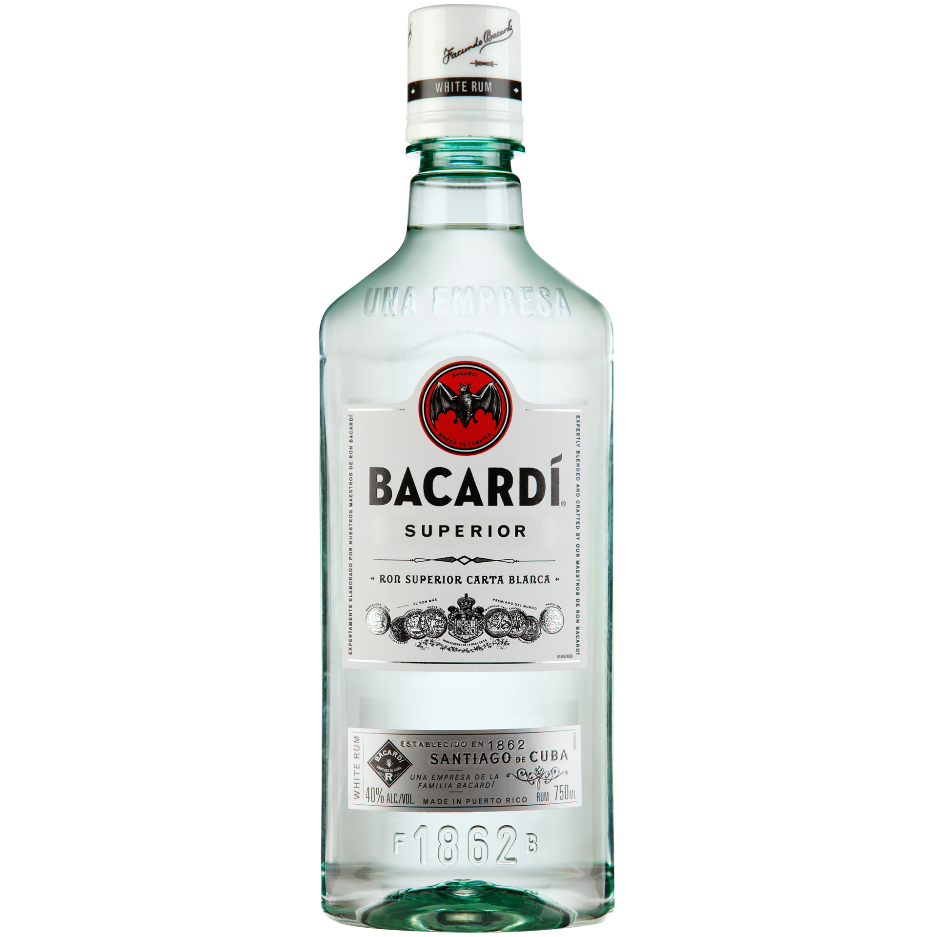 slide 1 of 5, Bacardi Rum 750 ml, 750 ml