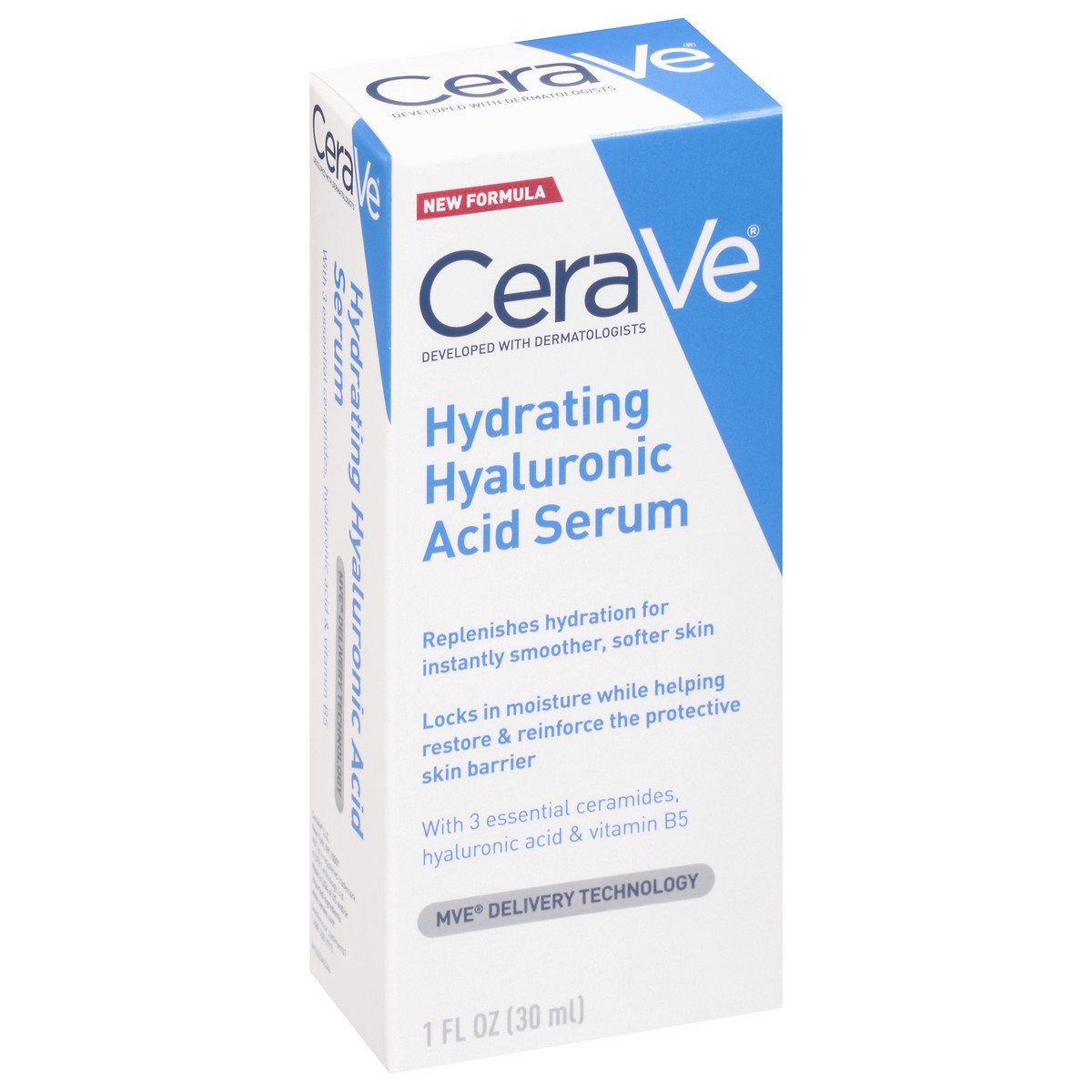 slide 4 of 9, CeraVe Hydrating Hyaluronic Acid Serum 1 fl oz, 1 fl oz