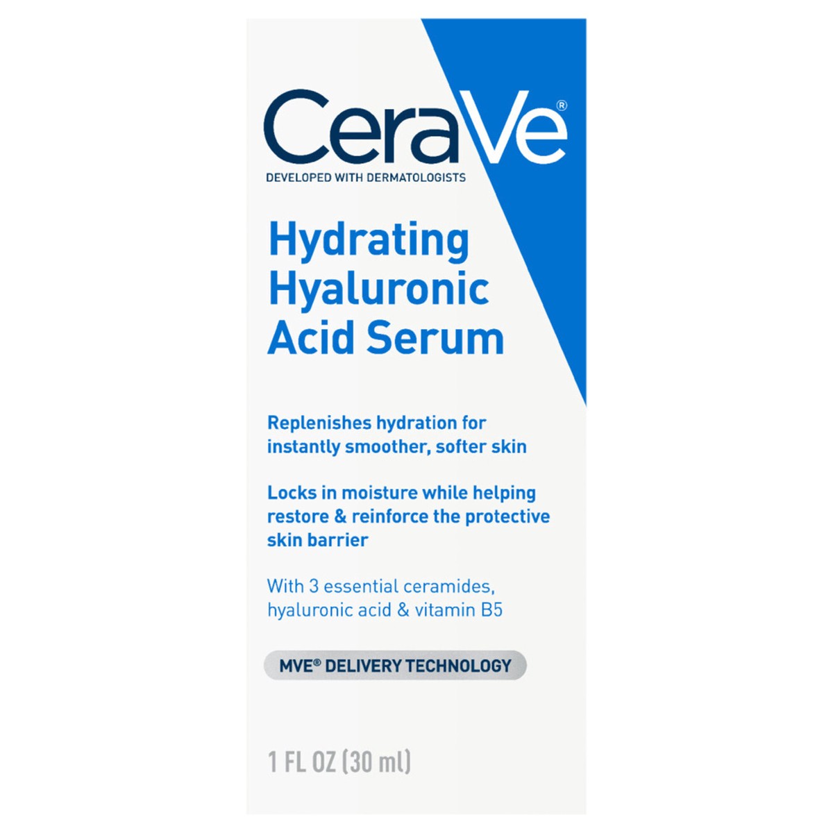 slide 1 of 9, Crv Ha Serum 30Ml, 1 fl oz