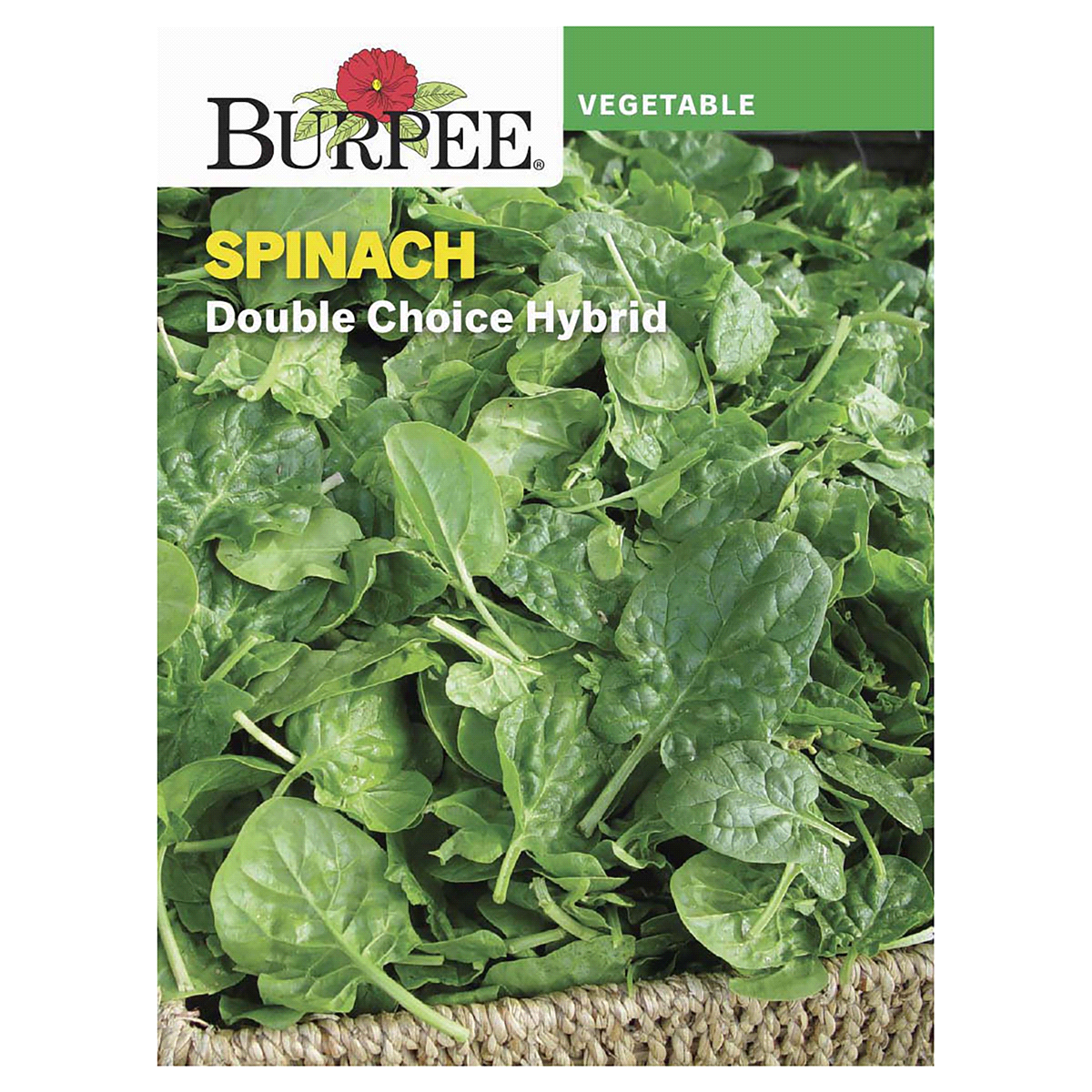 slide 1 of 5, Burpee Spinach Double Choice Hybrid Seeds, 1 ct