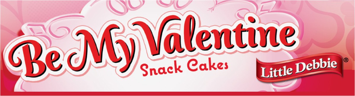 slide 9 of 14, Little Debbie Snack Cakes, Little Debbie Family Pack Be My Valentine Cakes (choc), 10 ct