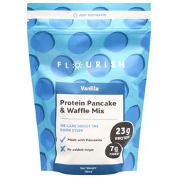 Flourish Vanilla Pancake & Waffle Mix 16 oz