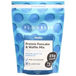Flourish Vanilla Pancake & Waffle Mix 16 oz