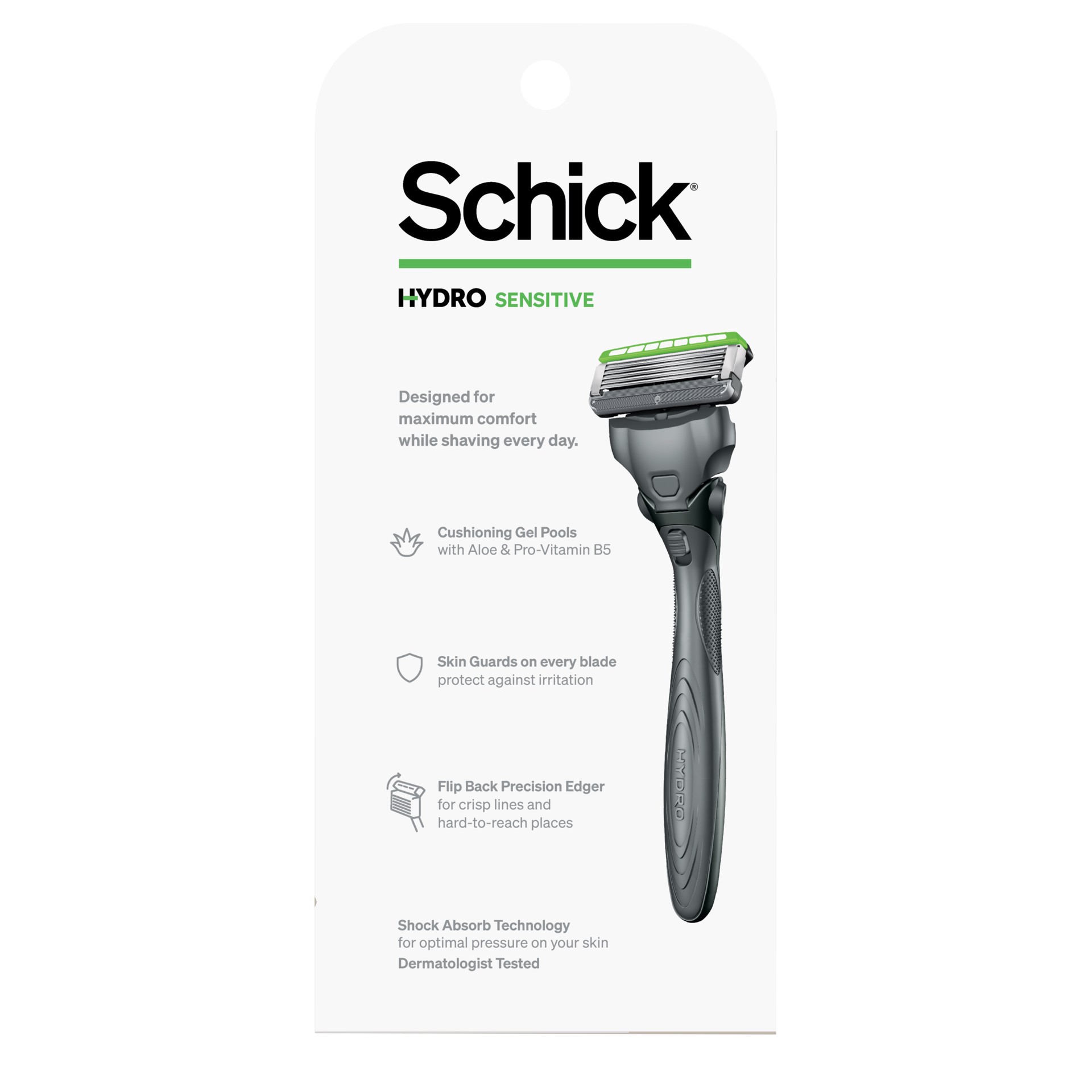 slide 9 of 9, Schick Hydro Sensitive Razor, 1 ct