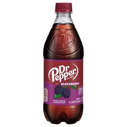 Dr Pepper Soda, Blackberry