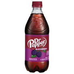 Dr Pepper Soda, Blackberry