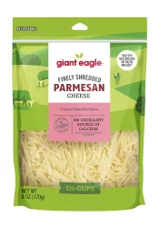 Giant Eagle Fancy Shredded Parmesan Cheese - 6 oz