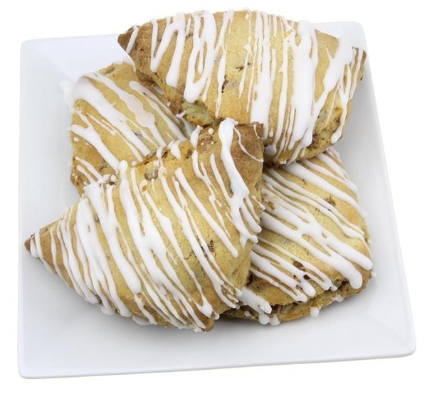 slide 1 of 1, Hy-Vee Apple Cinnamon Scones 6 Count, 6 ct; 1.66 oz