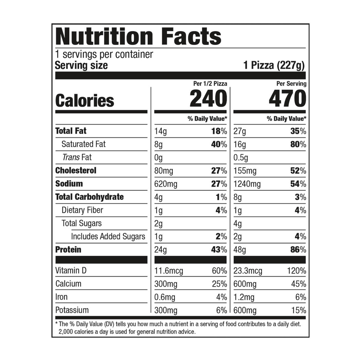 slide 5 of 13, Foster Farms Four Cheese Smart Crust™ Pizza, 8 oz