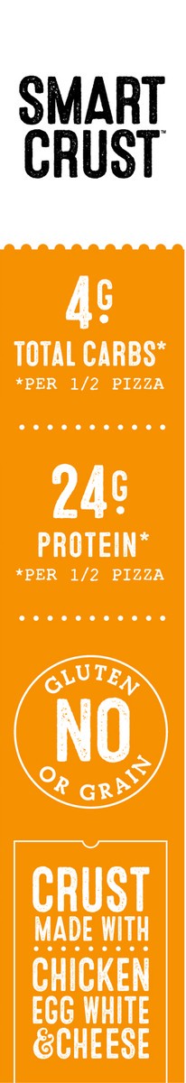 slide 8 of 13, Foster Farms Four Cheese Smart Crust™ Pizza, 8 oz