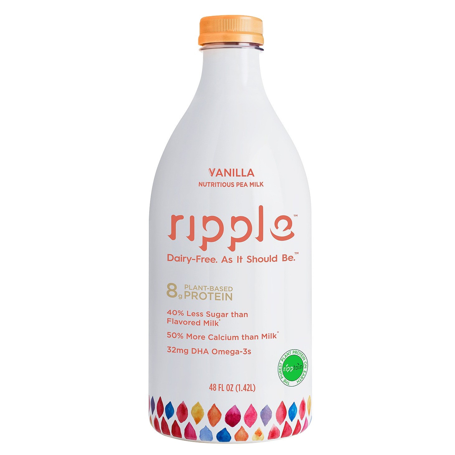 Ripple Kids Original Dairy-Free Plant-Based Milk, 48 fl oz