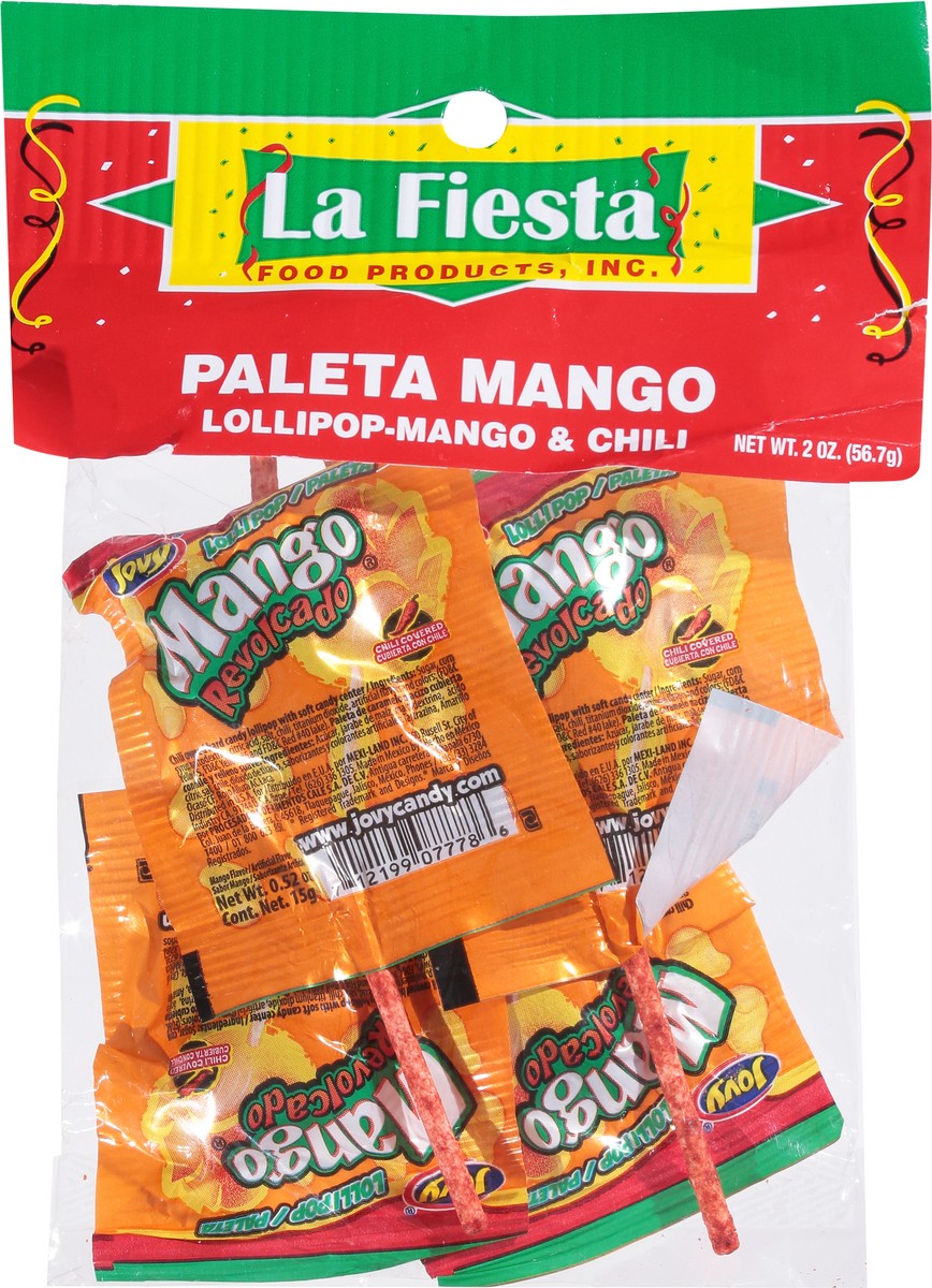 slide 14 of 14, La Fiesta Mango & Chili Lollipop 2 oz, 2 oz