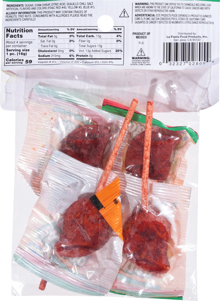 slide 7 of 14, La Fiesta Mango & Chili Lollipop 2 oz, 2 oz