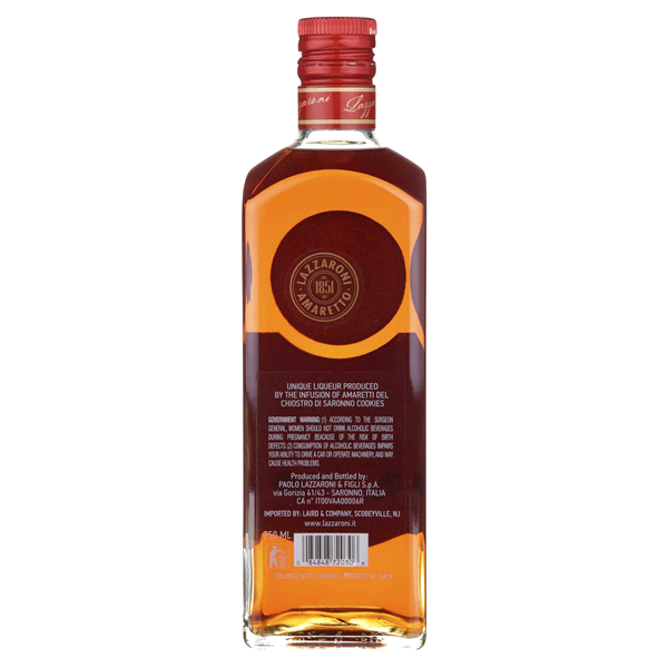 slide 5 of 5, Lazzaroni Amaretto Liqueur Autentico, 750 ml