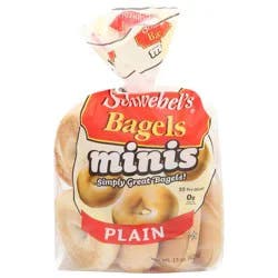 Schwebel's Mini Plain Bagels