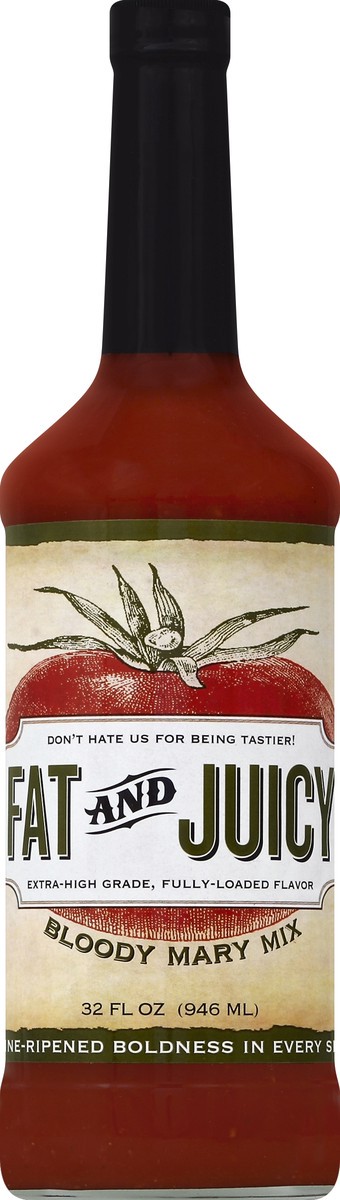 slide 1 of 3, Fat & Juicy Bloody Mary Mix - 32 oz, 32 oz