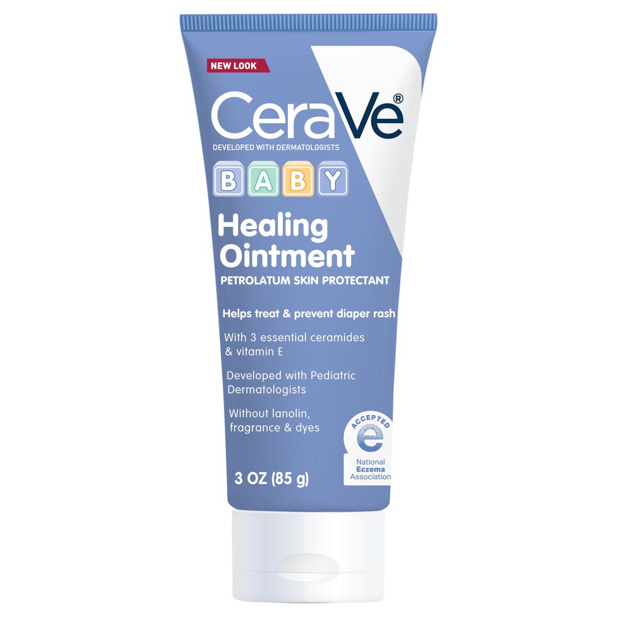 slide 1 of 7, CeraVe Baby Healing Ointment, 3 oz