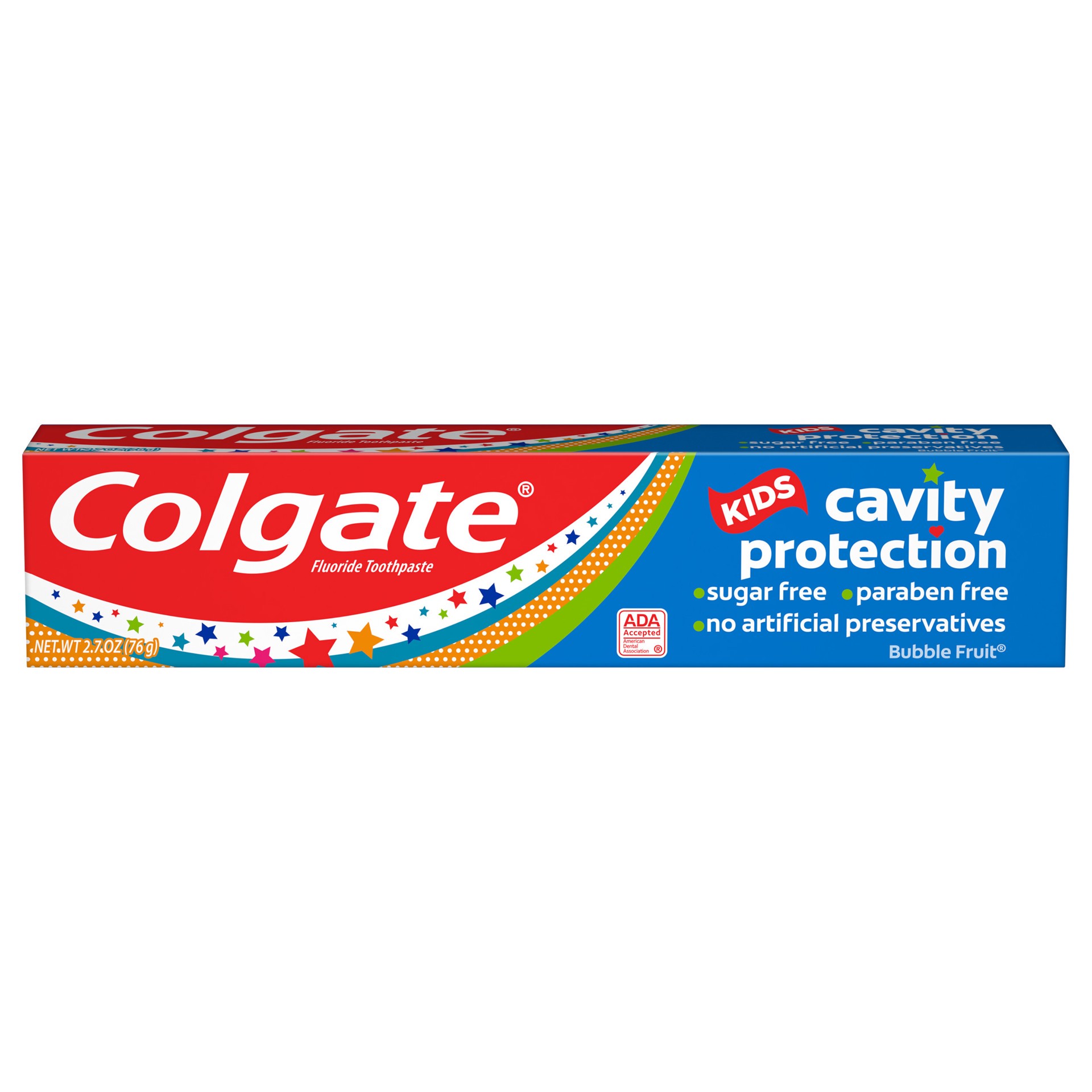 slide 1 of 6, Colgate Kids Cavity Protection Toothpaste, Bubble Fruit, 2.7oz, 2.7 oz