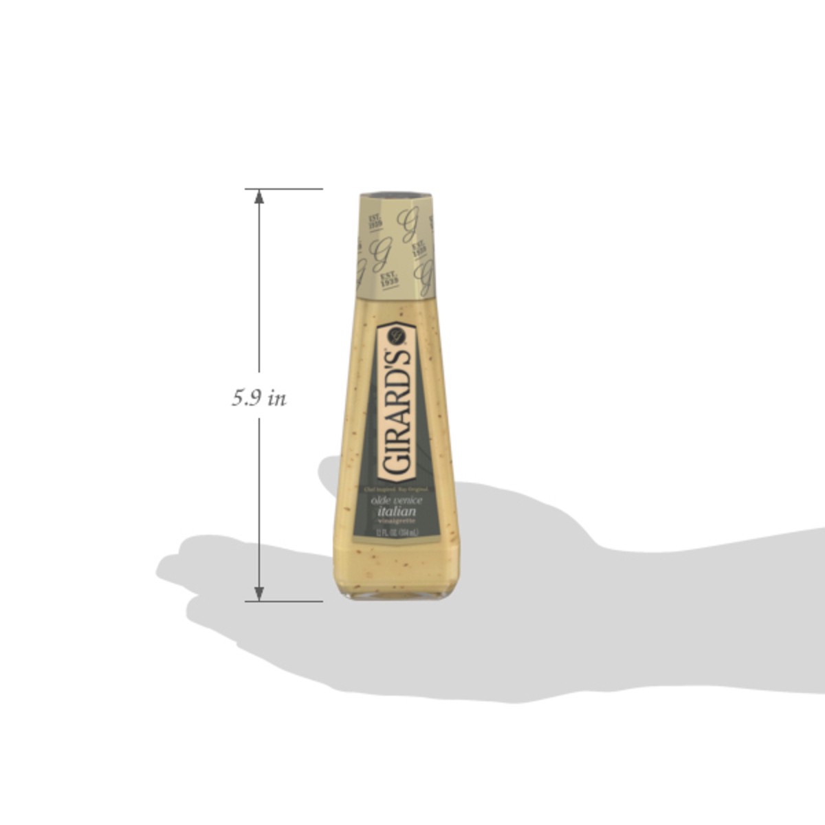 slide 8 of 14, Girard's Olde Venice Italian Vinaigrette 12 fl. oz. Bottle, 12 fl oz