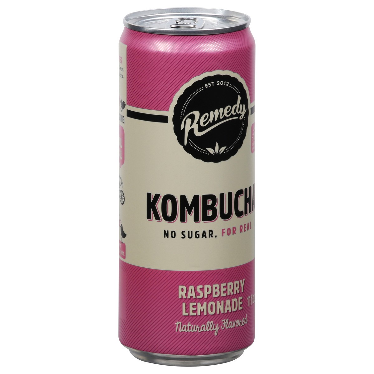 slide 2 of 13, Remedy Raspberry Lemonade Kombucha- 11 fl oz, 11 fl oz