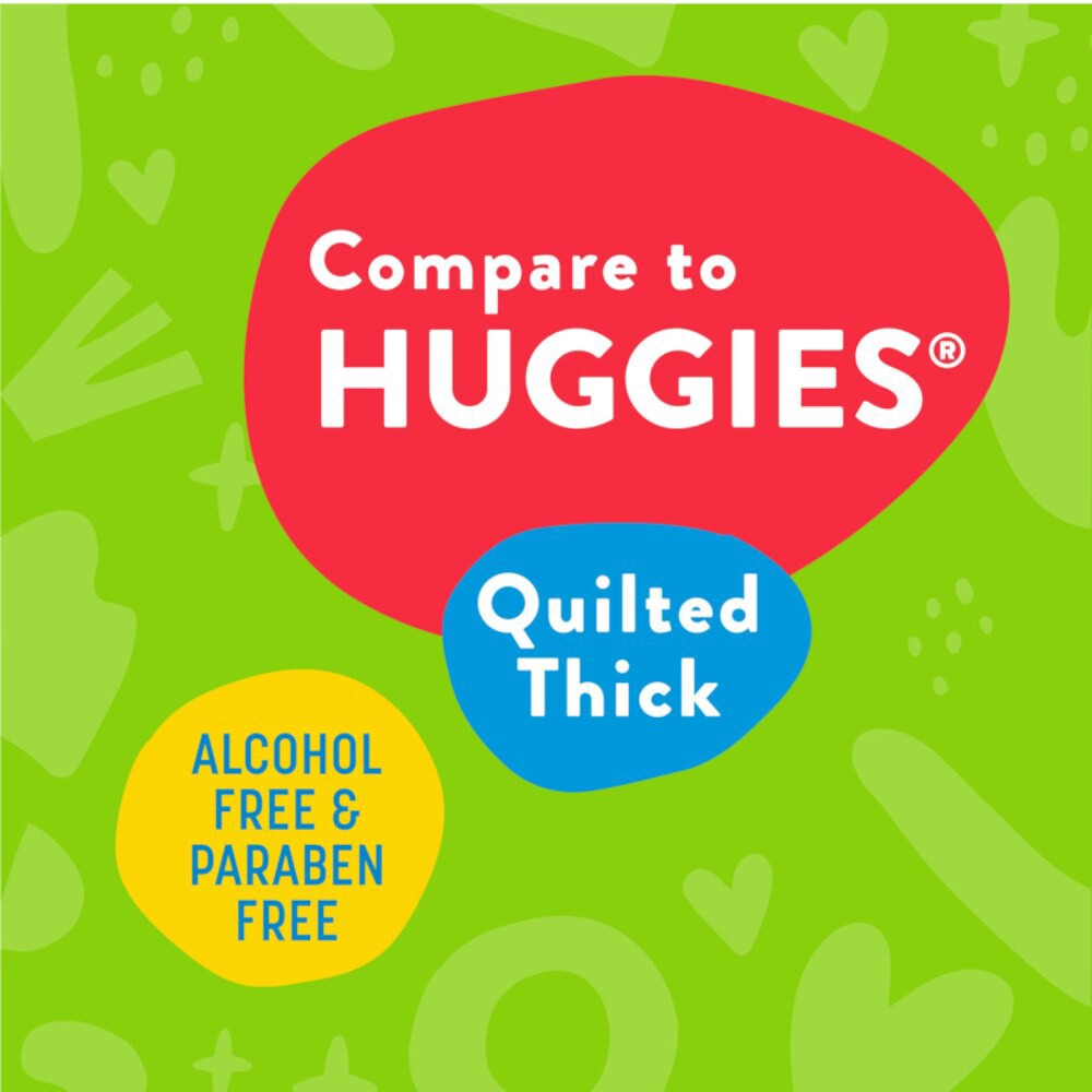 slide 2 of 3, Comforts Refreshing Green Tea Cucumber Scent Baby Wipes, 64 ct