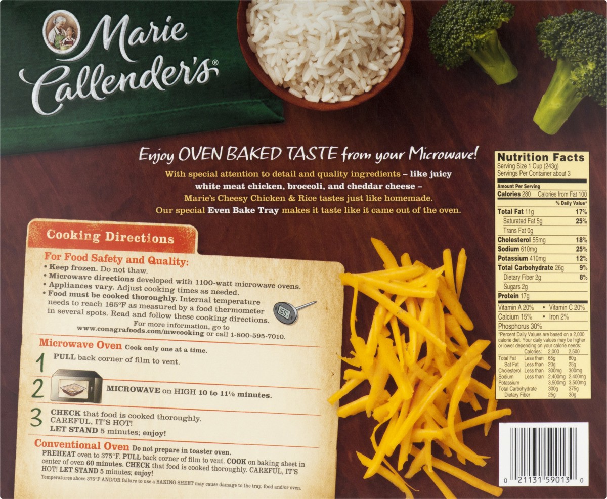 slide 4 of 9, Marie Callender's Marie Callenders Chicken And Rice Bake, 27 oz