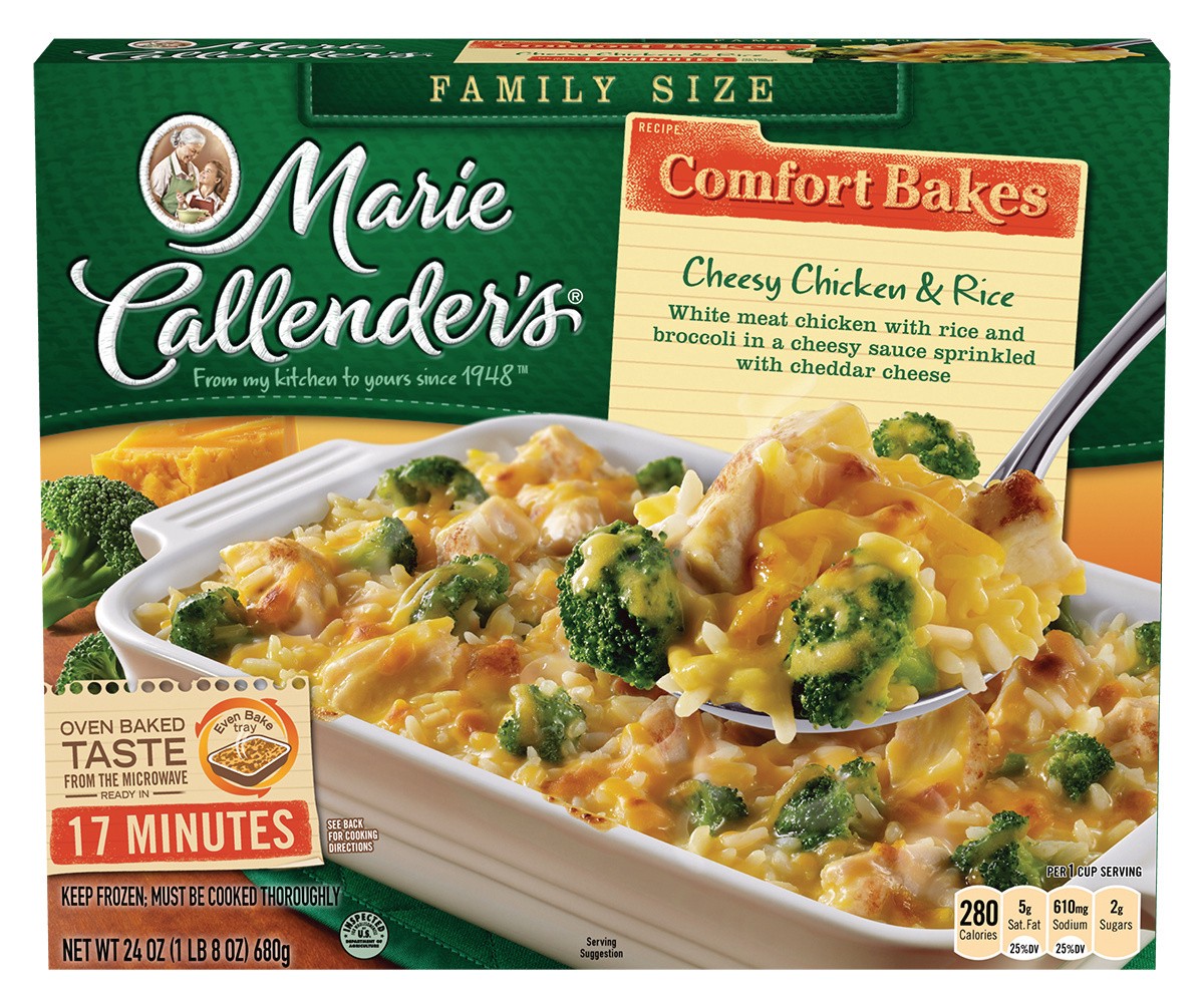 slide 1 of 9, Marie Callender's Marie Callenders Chicken And Rice Bake, 27 oz