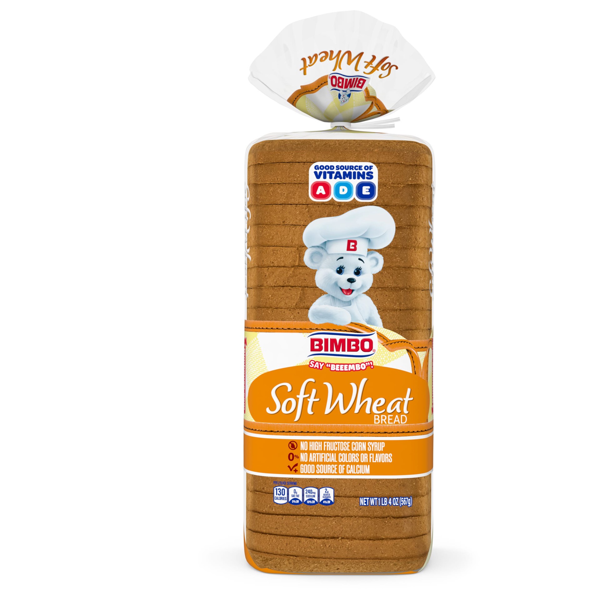 slide 1 of 12, Bimbo Wheat Bread, 20 oz, Wheat Bread, Bag, 20 oz