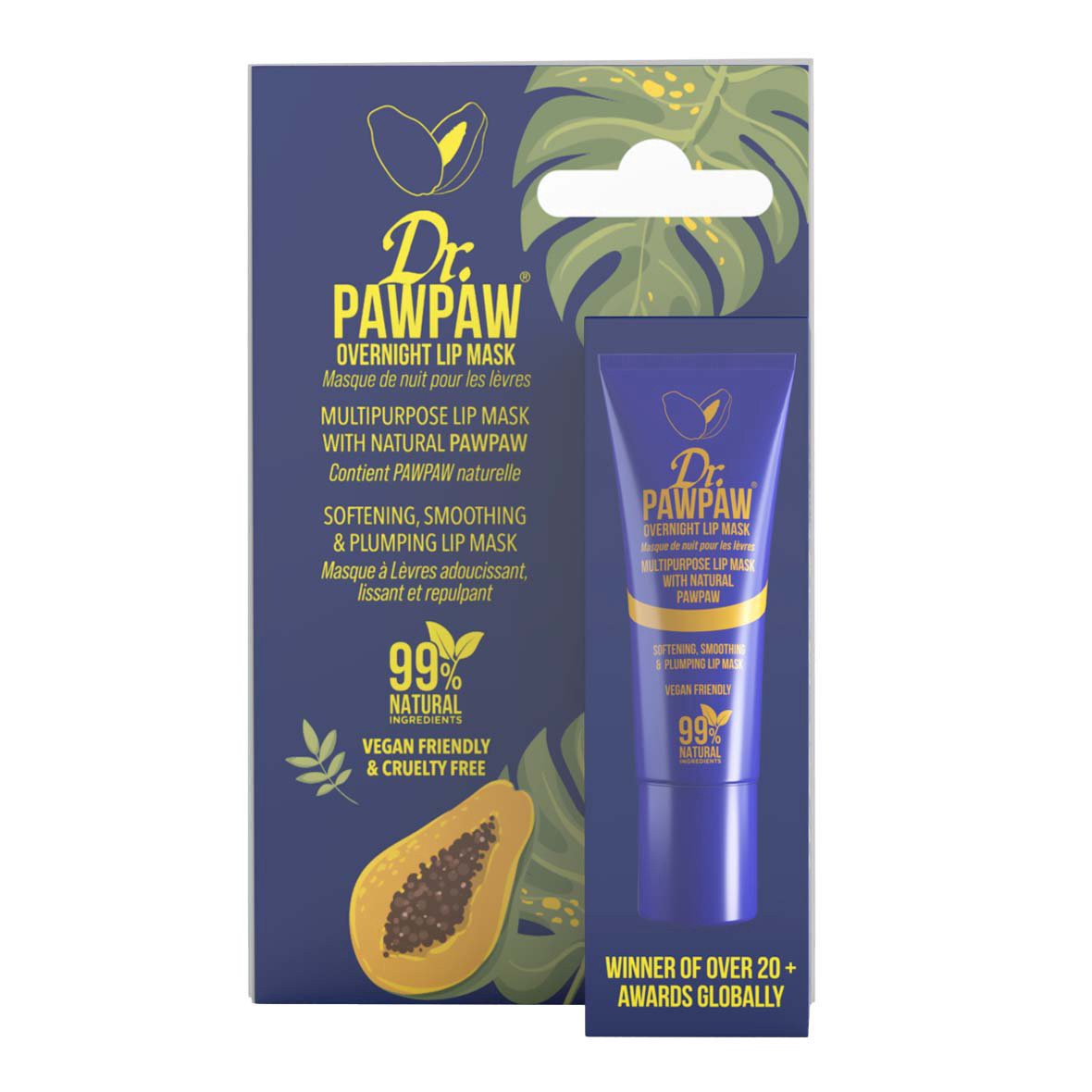 slide 1 of 1, Dr. PawPaw Overnight Lip Mask, 1 ct