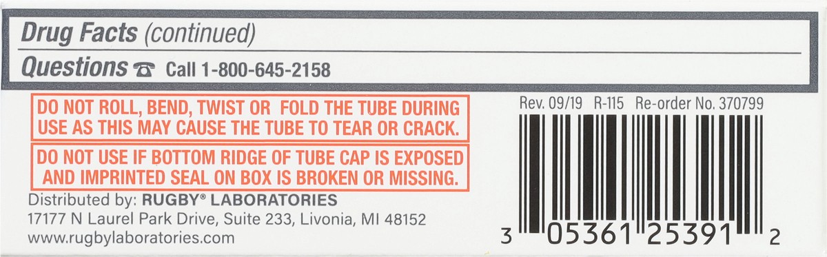 slide 2 of 13, Rugby Sodium Chloride Hypertonicity Ophthalmic Ointment 0.125 oz, 0.12 oz