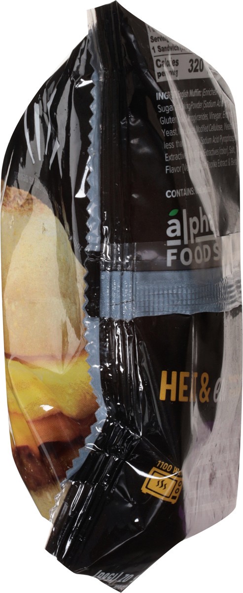 slide 8 of 9, Alpha Meatless Sausage, Plant-Based Egg & Cheeze Breakfast Sandwich 5.5 oz, 5.5 oz
