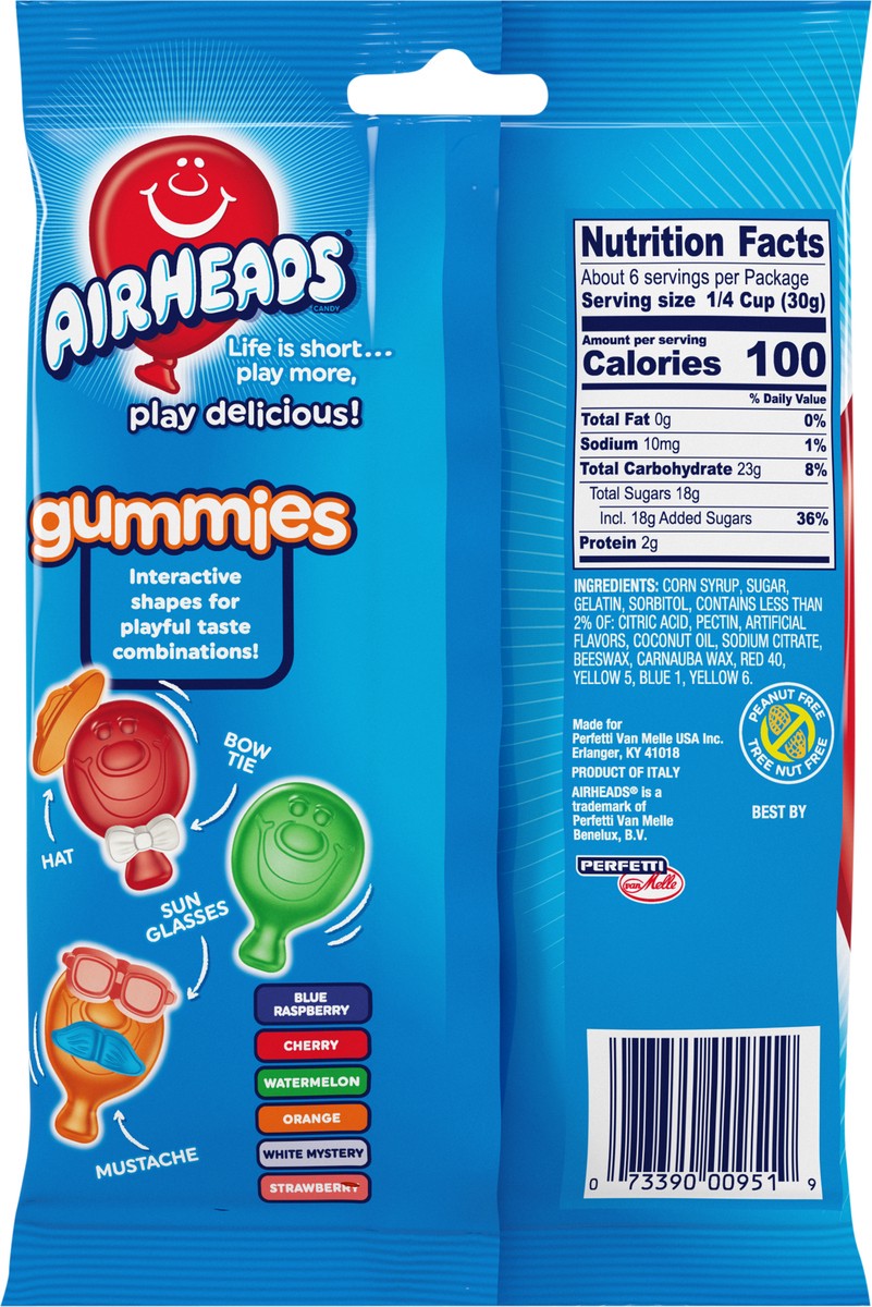 slide 2 of 3, Airheads Gummies Assorted, 6 oz