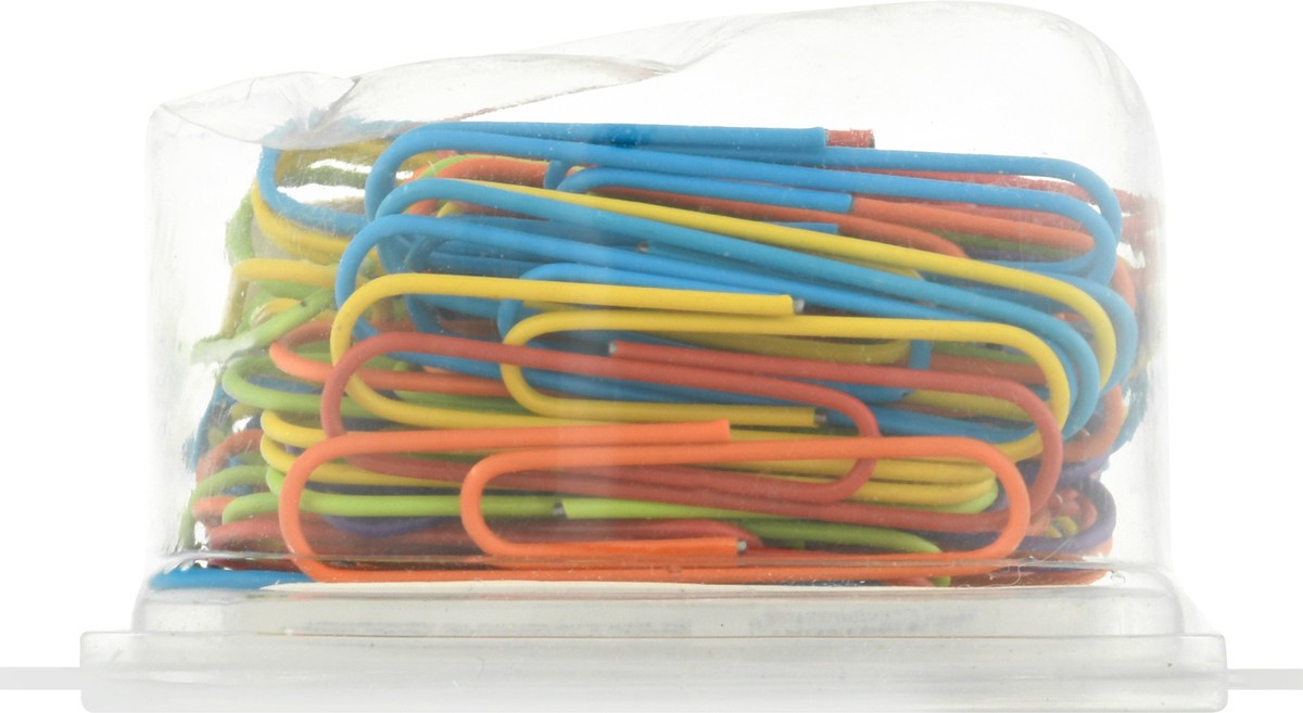 slide 8 of 11, Bazic Vinyl-Coated Jumbo Paper Clips 100 ea, 100 ct